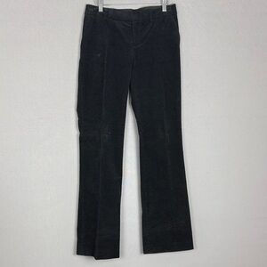 Club Monaco Women’s Black Corduroy Flared Leg Pants - Size 4